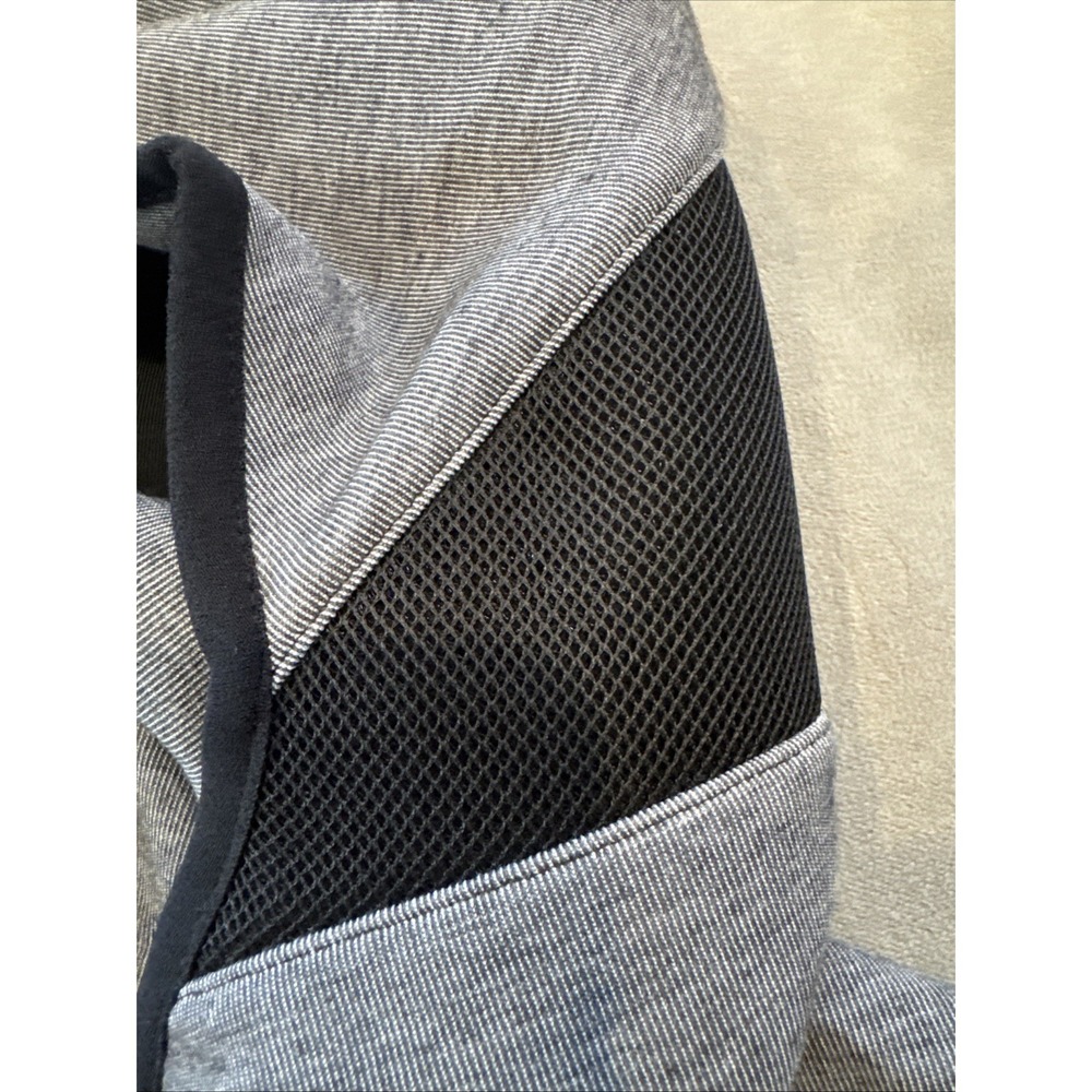 Nike Full-Zip Hoodie Mens Basketball 930561 Gray Black , Size L - Picture 12 of 12